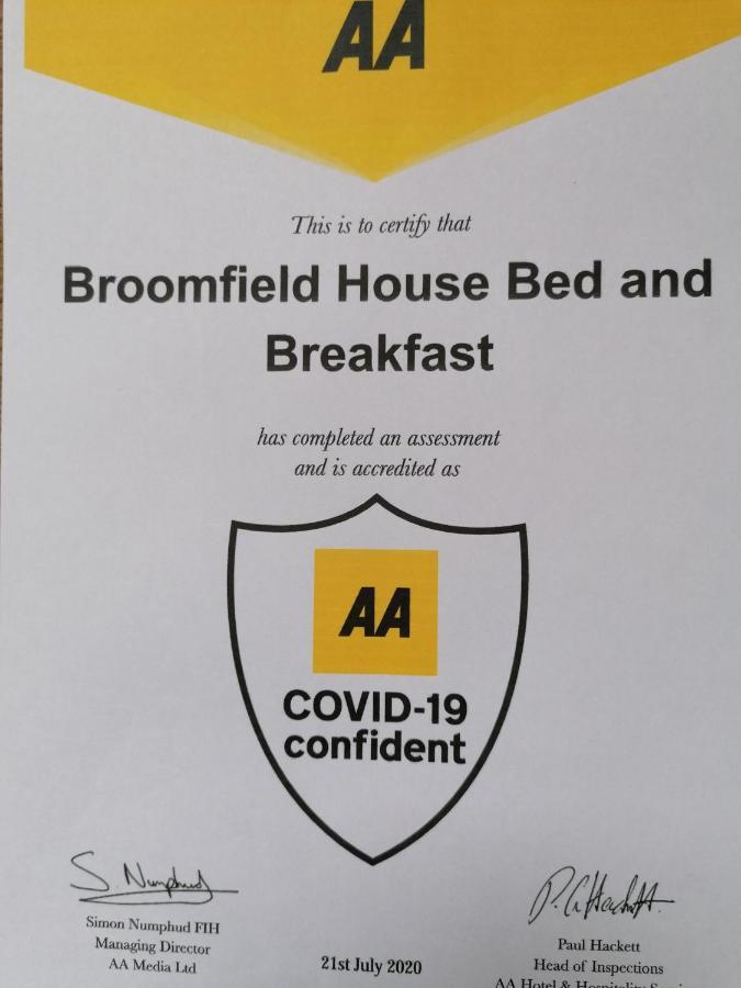 Broomfield House Bed And Breakfast Earlston Exterior photo
